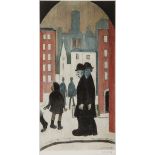 Laurence Stephen Lowry (1887-1976)(after) - Two Brothers offset lithograph printed in colours,