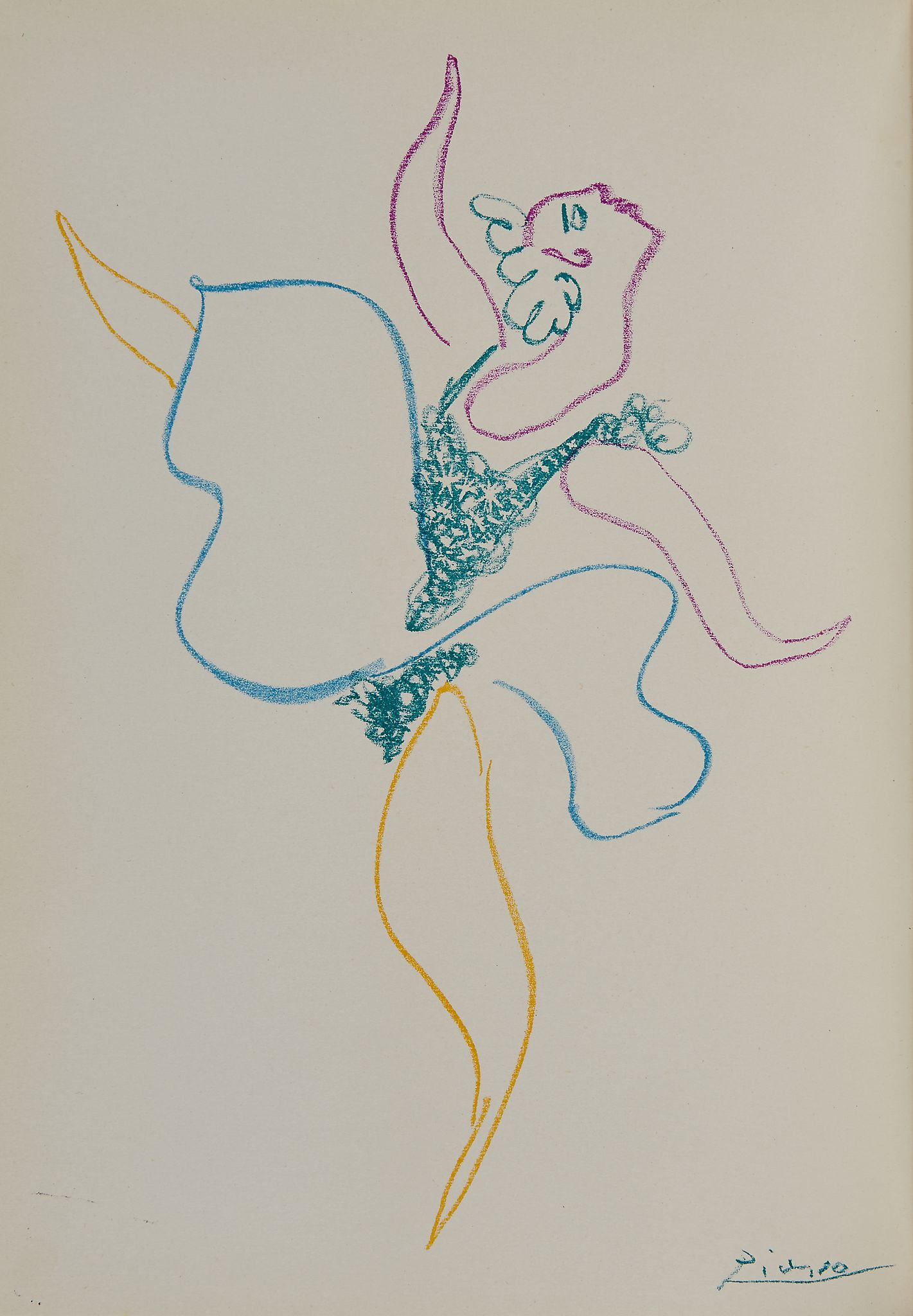 Pablo Picasso (1881-1973) - Le Ballet the book, 1954, comprising one lithograph printed in