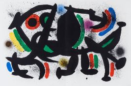 Joan Miro (1893-1983) - From. Lithographie I lithograph printed in colours, 1927, on wove paper, the