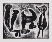 Joan Miro (1893-1983) - From. Saccades (CB.77) etching with aquatint, 1947-62, the edition was