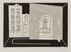 Stuart Davis (1892-1964) - Arch No. 1 lithograph, 1929, signed in pencil, numbered 6/30, on wove