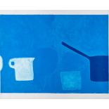 William Scott (1913-1989) - Still Life with Pots screenprint in colours, 1970, signed, dated and