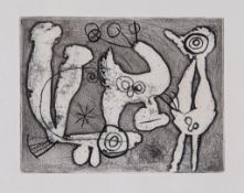 Joan Miró (1893-1983) - From. Saccades (see CB.77) etching with aquatint printed in colours, 1947-