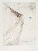 Salvador Dalí (1904-1989) - La Fee (m. ) etching with drypoint printed in colours with extensive