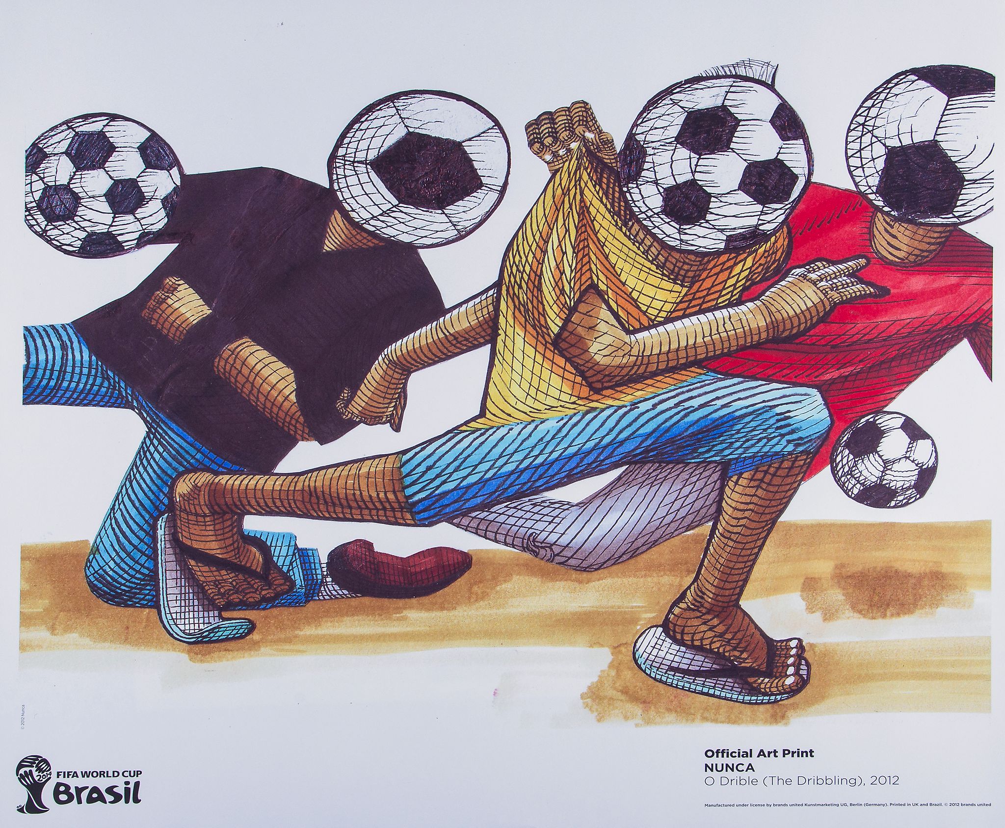 Various Artists - 2014 Fifa World Cup Art Posters the complete deluxe set of 23 pigment prints in - Image 16 of 20