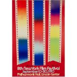 James Rosenquist (b.1933) - 8th New York Film Festival Poster (+ one other) offset-lithographic