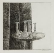David Tindle (b.1932) - Untitled etching, signed in pencil, inscribed A.P., an artist's proof