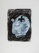 Antoni Tàpies (1923-2012) - Untitled lithograph printed in colours, 1987, signed and inscribed H.C