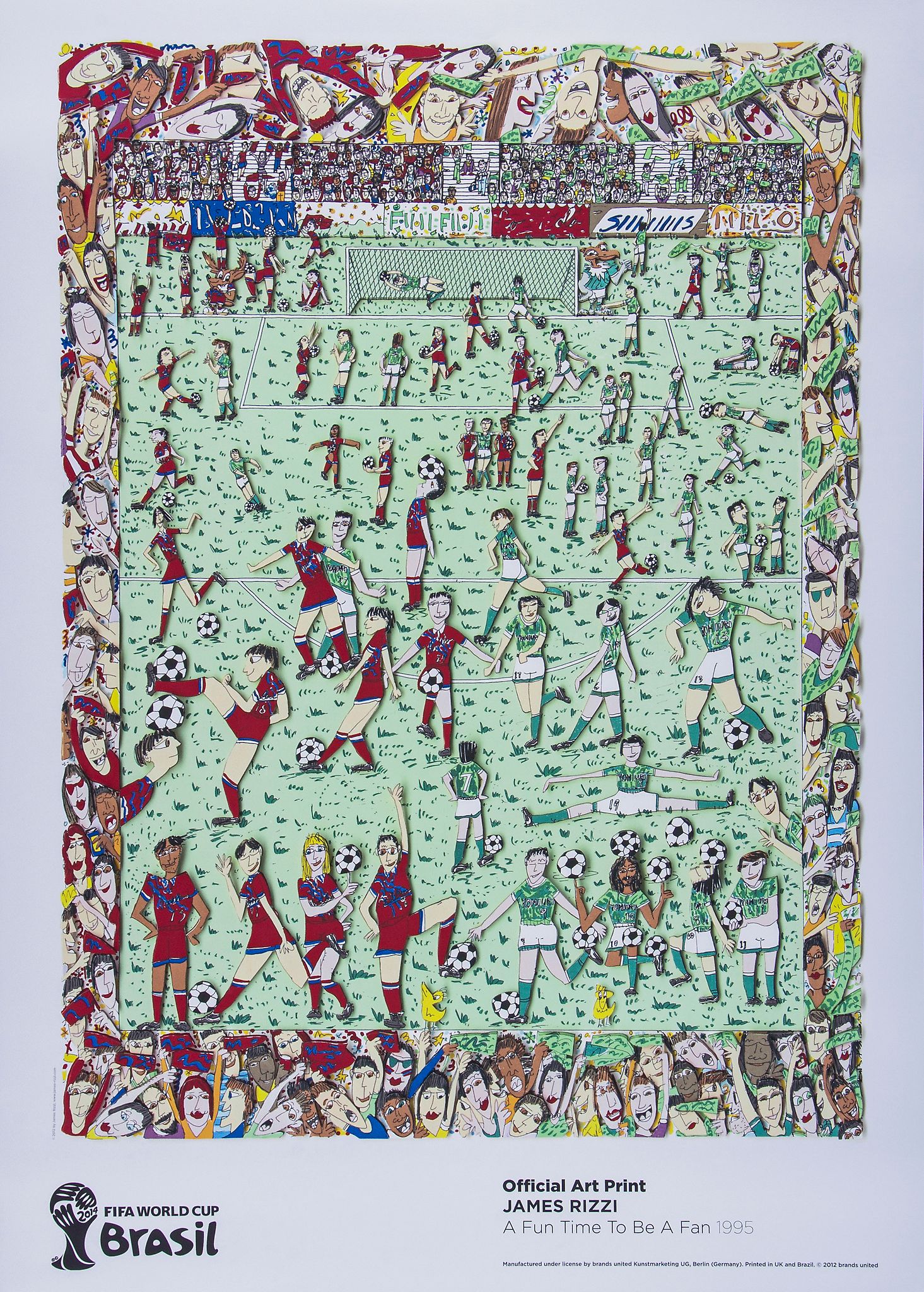 Various Artists - 2014 Fifa World Cup Art Posters the complete deluxe set of 23 pigment prints in - Image 6 of 20