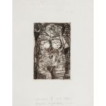 Bryan Ingham (1936–1997) - Damen II etching with aquatint, 1982, signed, titled, dated and inscribed
