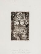 Bryan Ingham (1936–1997) - Damen II etching with aquatint, 1982, signed, titled, dated and inscribed