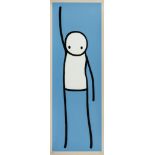 STIK - Liberty (Blue) screenprint in colours, 2013, signed and inscribed 'PP 3/3' in pencil