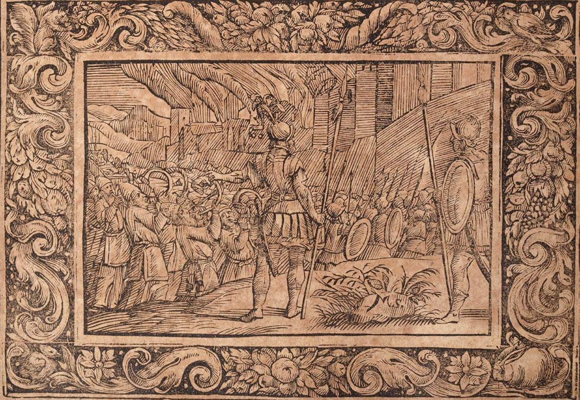 Bibel, Christian Lommer, Ulm 1671Zahlreiche Kupferstichillustrationen. Sekundär gebunden, - Bild 25 aus 31