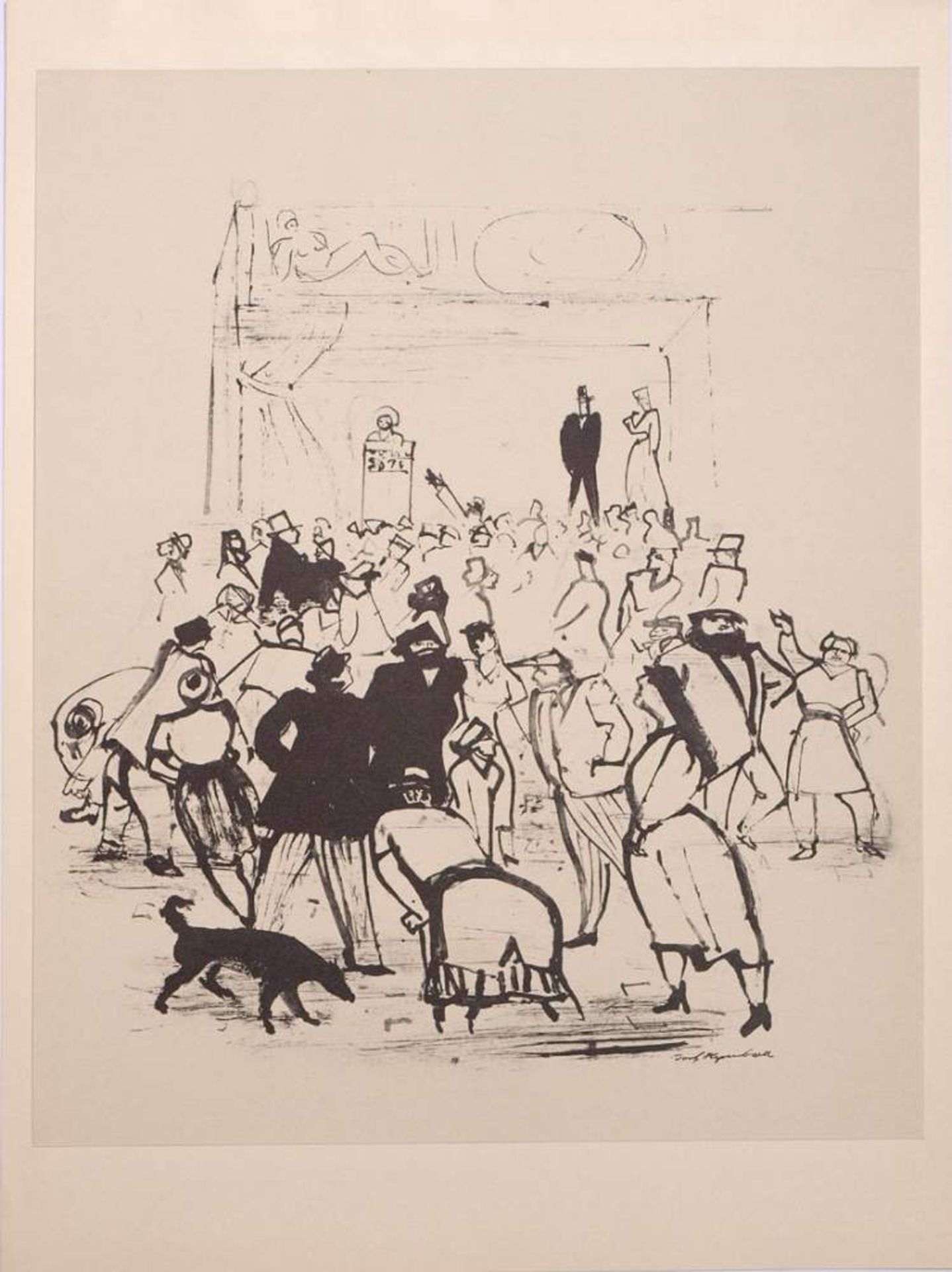 Hegenbarth, Josef, 1884 - 1962Mappe mit vierzehn Zeichnungen. Faksimile, VEB Verlag der Kunst, - Bild 42 aus 49