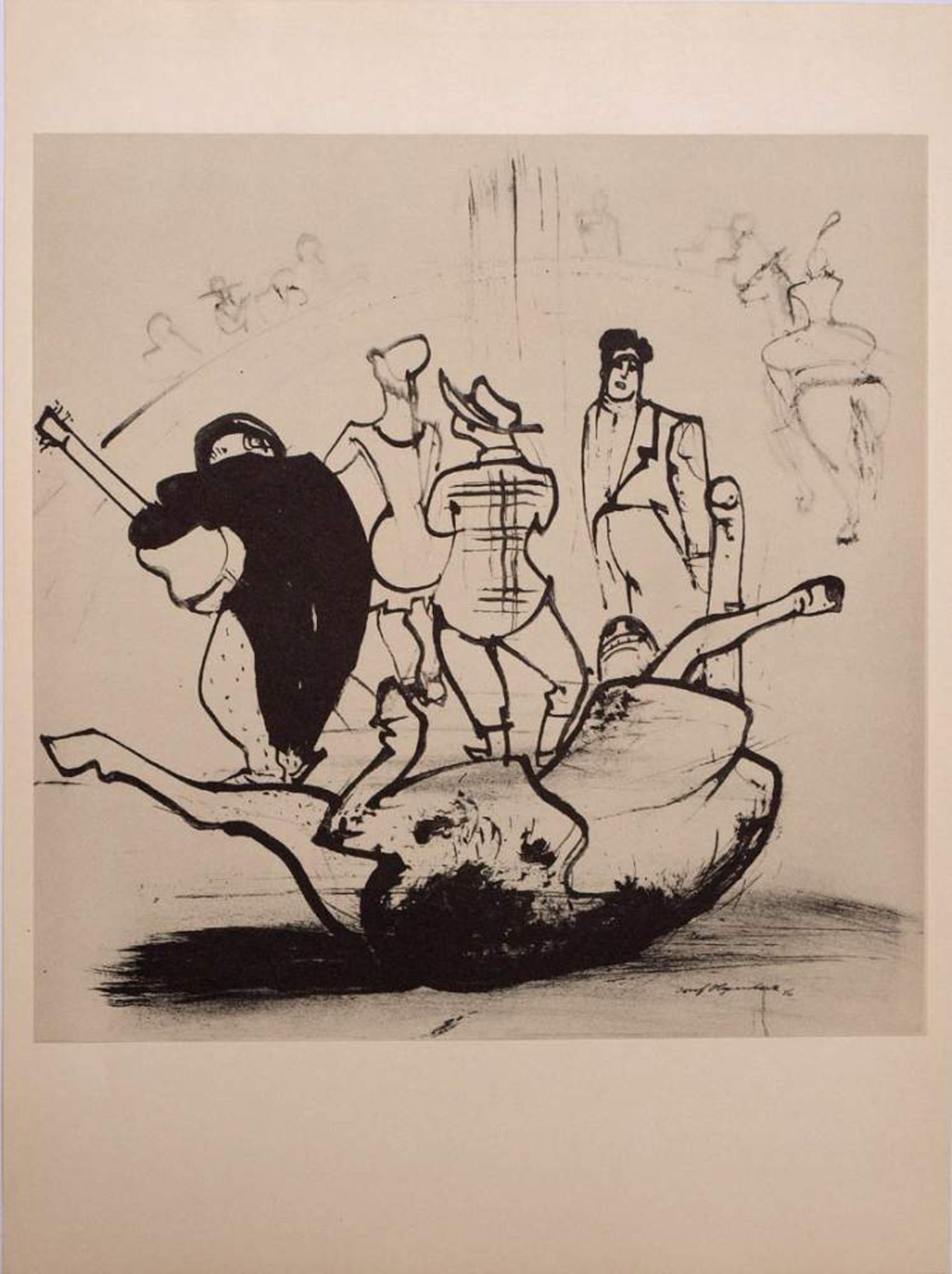 Hegenbarth, Josef, 1884 - 1962Mappe mit vierzehn Zeichnungen. Faksimile, VEB Verlag der Kunst, - Bild 36 aus 49