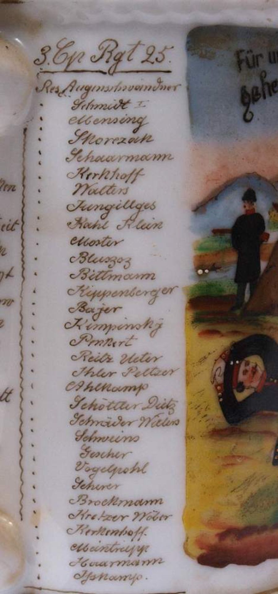 ReservistenkrugBez. Reservist Köppeler, Infanterieregiment "von Lützow" Nr.25, Rastatt. Auf der - Bild 6 aus 11