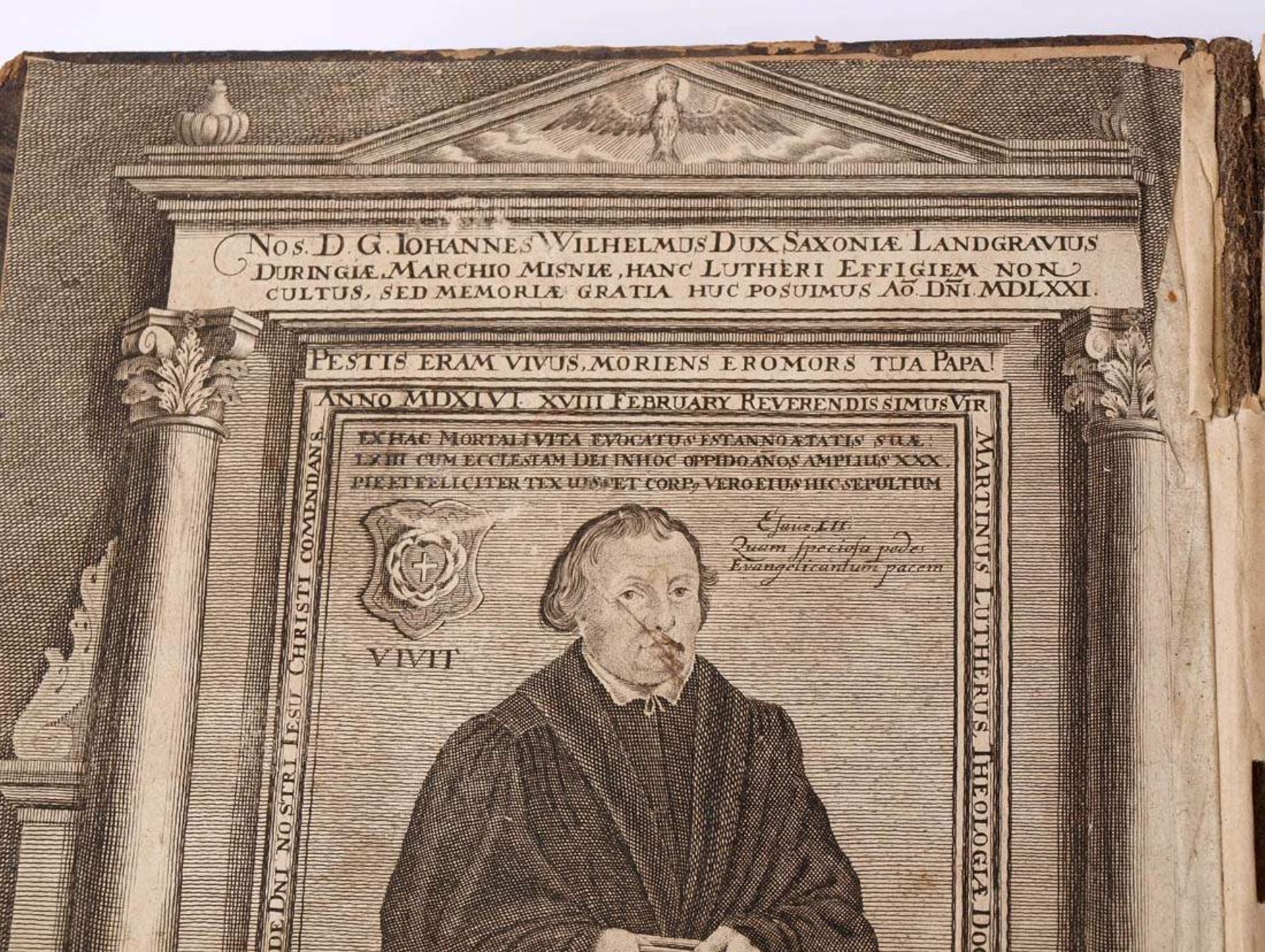 Bibel, Christian Lommer, Ulm 1671Zahlreiche Kupferstichillustrationen. Sekundär gebunden, - Bild 13 aus 31