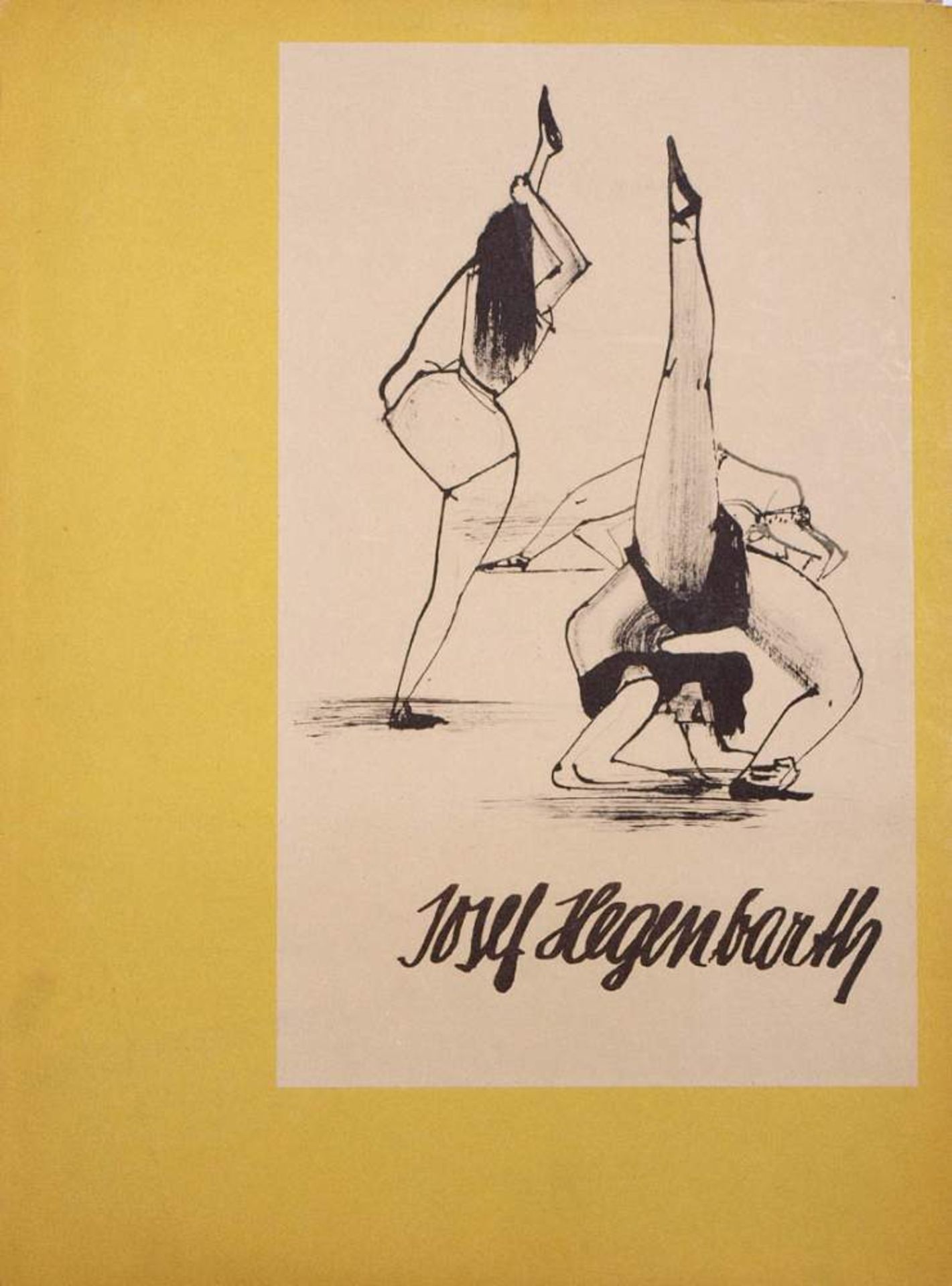 Hegenbarth, Josef, 1884 - 1962Mappe mit vierzehn Zeichnungen. Faksimile, VEB Verlag der Kunst,