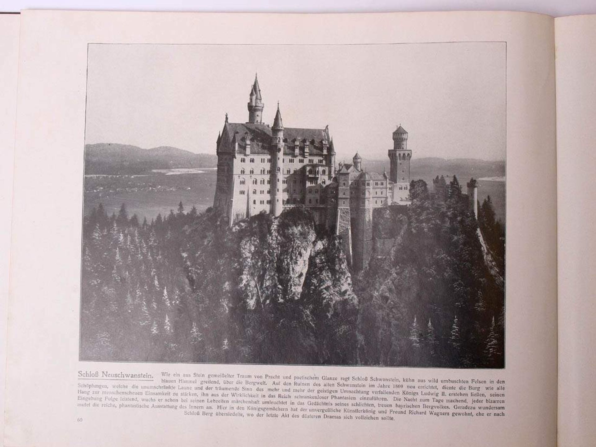 Bildband "Ansichten aus Deutschland", Globus, Berlin, um 1900Mit zahlreichen Fotografien deutscher - Bild 2 aus 3