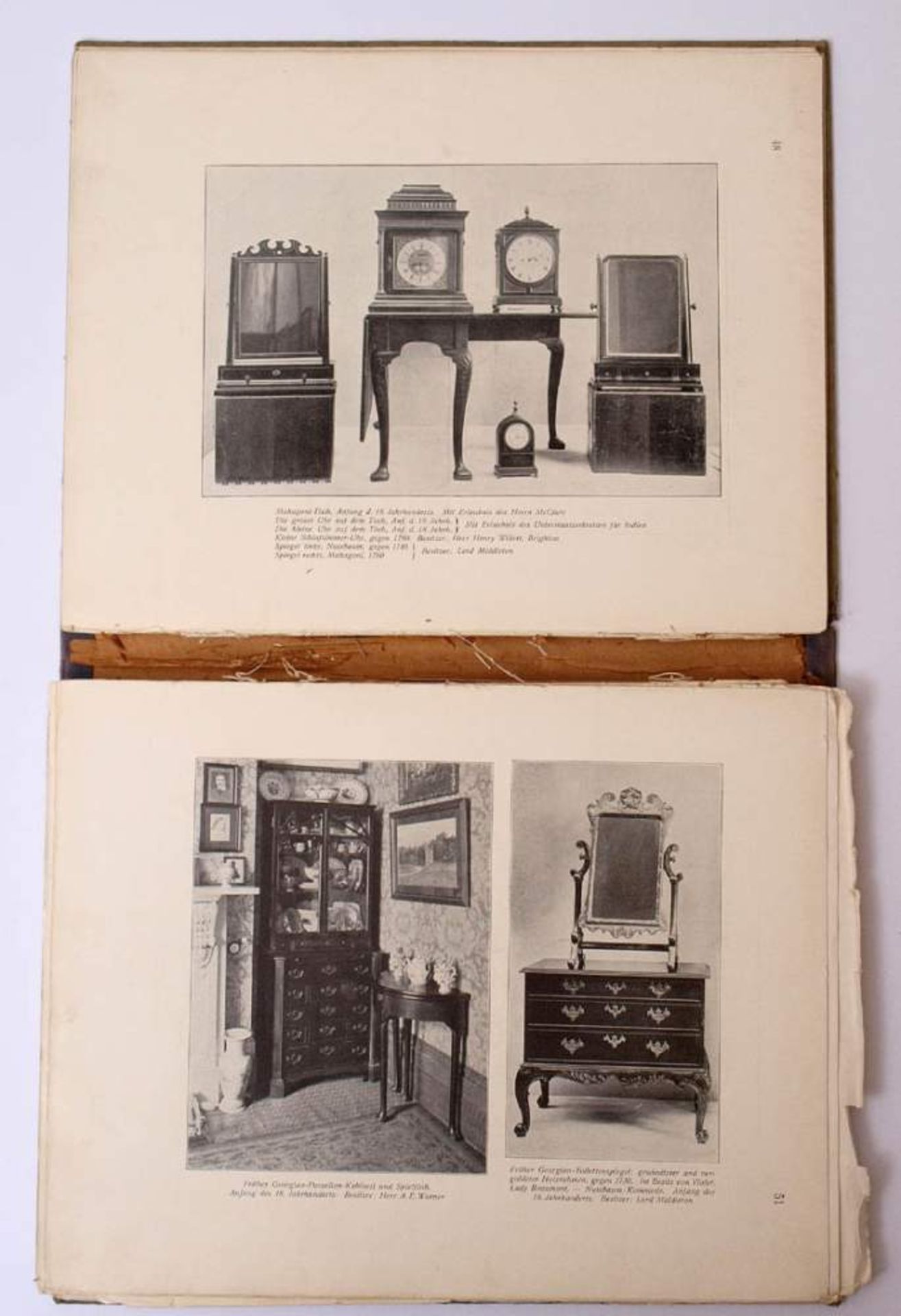 KonvolutSchmidt, Robert: Möbel, Schmidt, Berlin 1916, mit zahlreichen schwarz-weißen Illustrationen; - Bild 2 aus 3