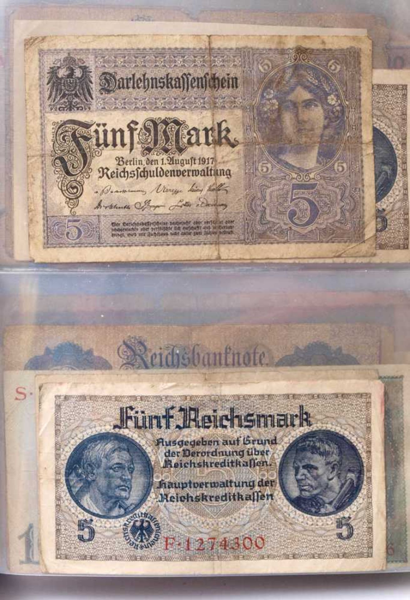 Großes Konvolut Geldscheine, 20er JahreU.a. Notgeld, 20er Jahre. Die Besichtigung wird empfohlen. - Bild 2 aus 3