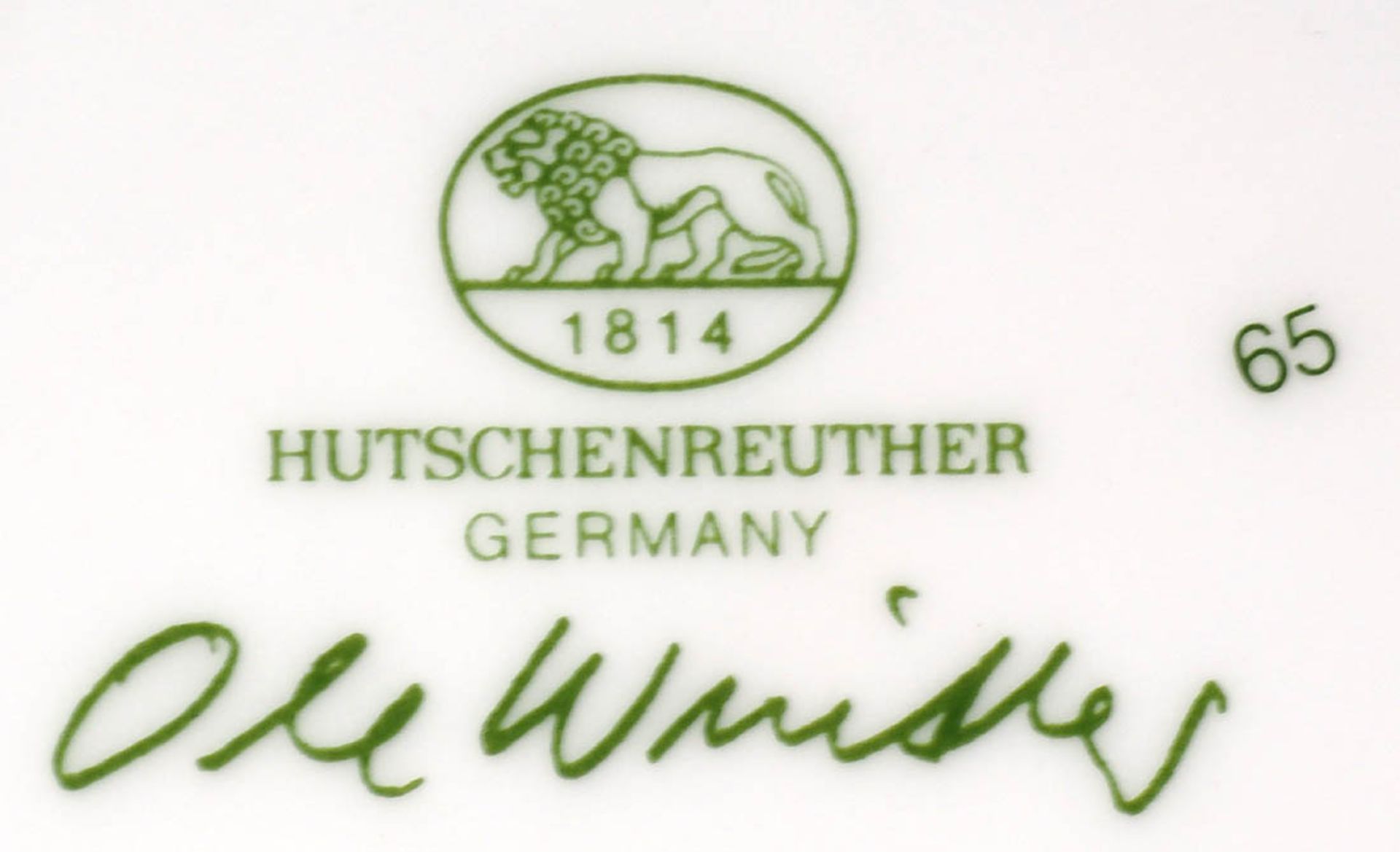 Deckeldose, Ole Winter für Hutschenreuther Zylindrischer Korpus mit Haubendeckel. Auf dem Deckel - Bild 4 aus 4