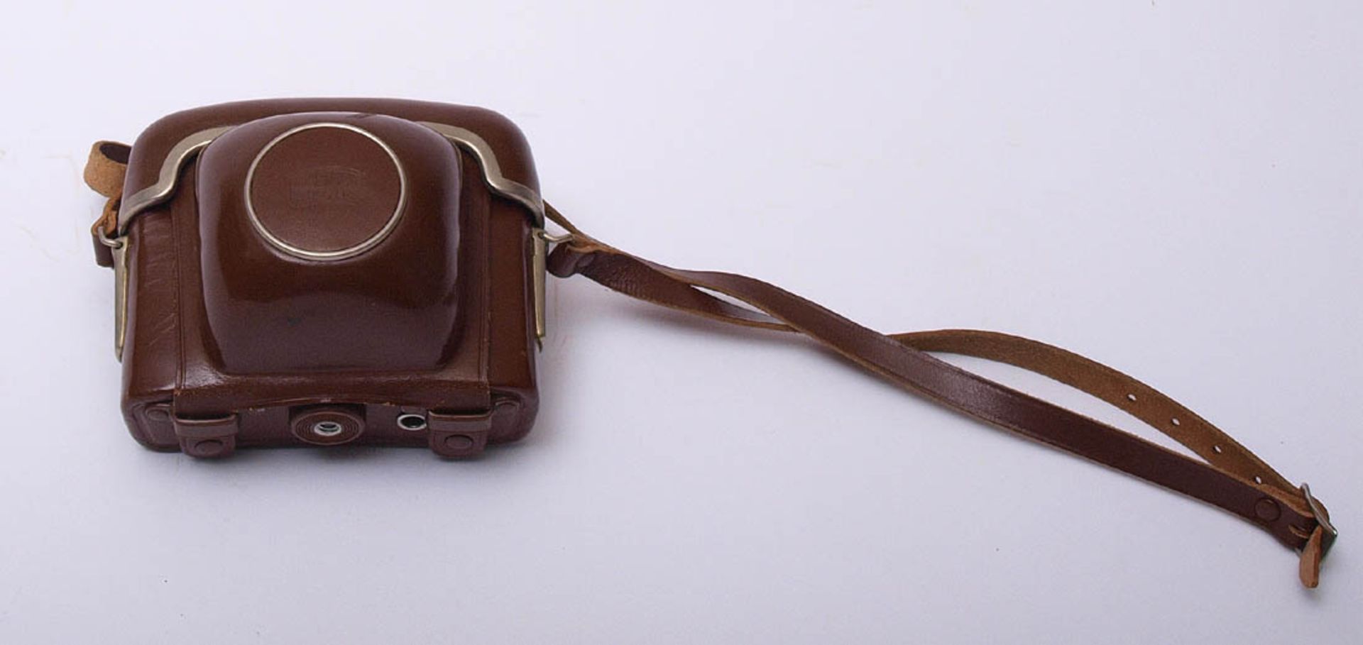 Kamera, Kodak Retinette IA Originale Lederhülle. - Bild 2 aus 2