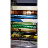 Books: Crime Fiction, all with d/w, many firsts. (