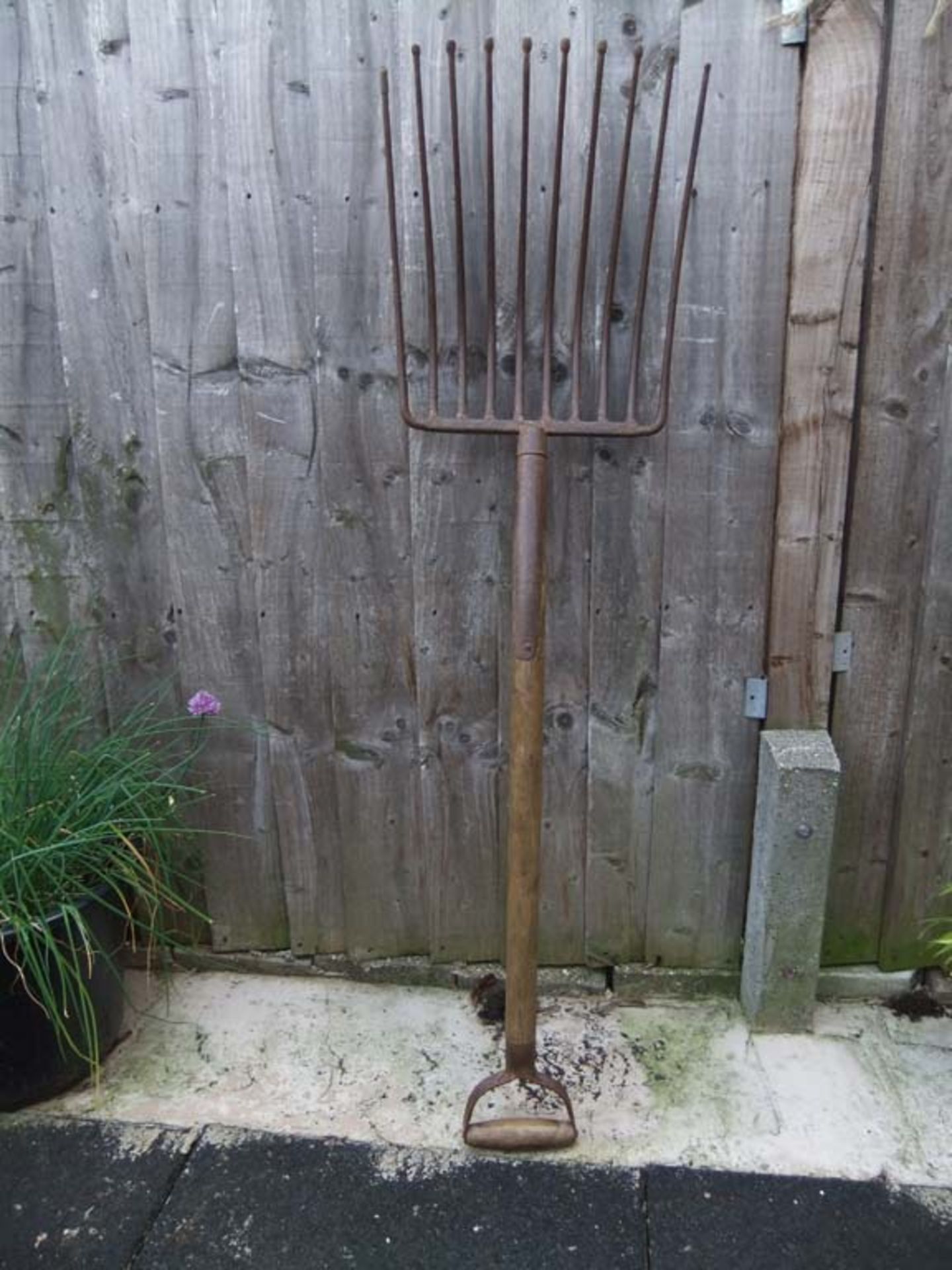 Vintage agricultural Potato/Beet Lifting Fork