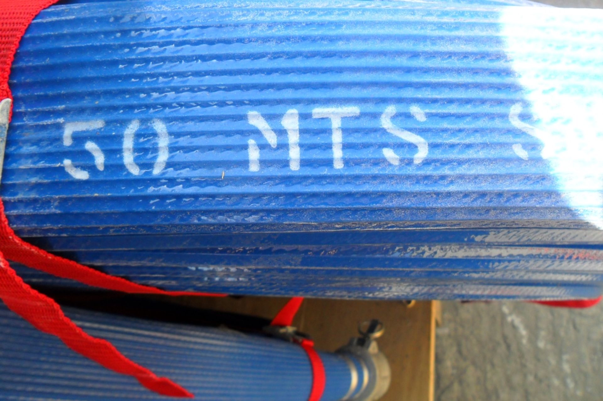 10 X 50 Metre Reels of 3" Quick Snap layflat industrial Water Pump Hose (total 500m) unused, in - Image 5 of 5