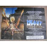 Movie Poster, "Heavy Metal", approx 101cm x 76cm.