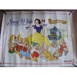 Movie Poster, "Walt Disney's Snow White and the Seven Dwarves", 50th anniversary release, approx