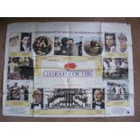 Movie Poster, "Chariots of Fire", approx 101cm x 76cm.