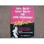 Movie Poster, "Footloose", for ABC Cinemas, approx 38cm x 51cm.