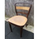 A 1930s Thonet Dining Chair, identified by Thonet as model A533 from the 1937 Thonet Catalogue.