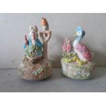 Two modern Beatrix Potter musical Figures the larger approx 7".