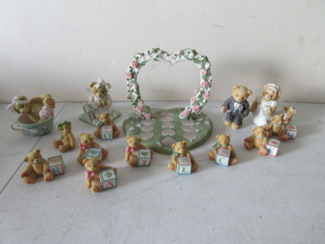 Qty modern "Cherished Teddies" Figures