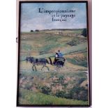 Framed decorative French Art Poster, for the exhibition “L'Impressionisme et le Paysage Francais”,