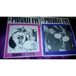 "Private Eye" Magazine Nos 43-46 Sept Ã£Æ’Â»Aug 1963. 4 books.