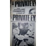 "Private Eye" Magazine, VG Early Editions 102 Nov 1965, 101, 98, 96, 97, 95. 6 mags.