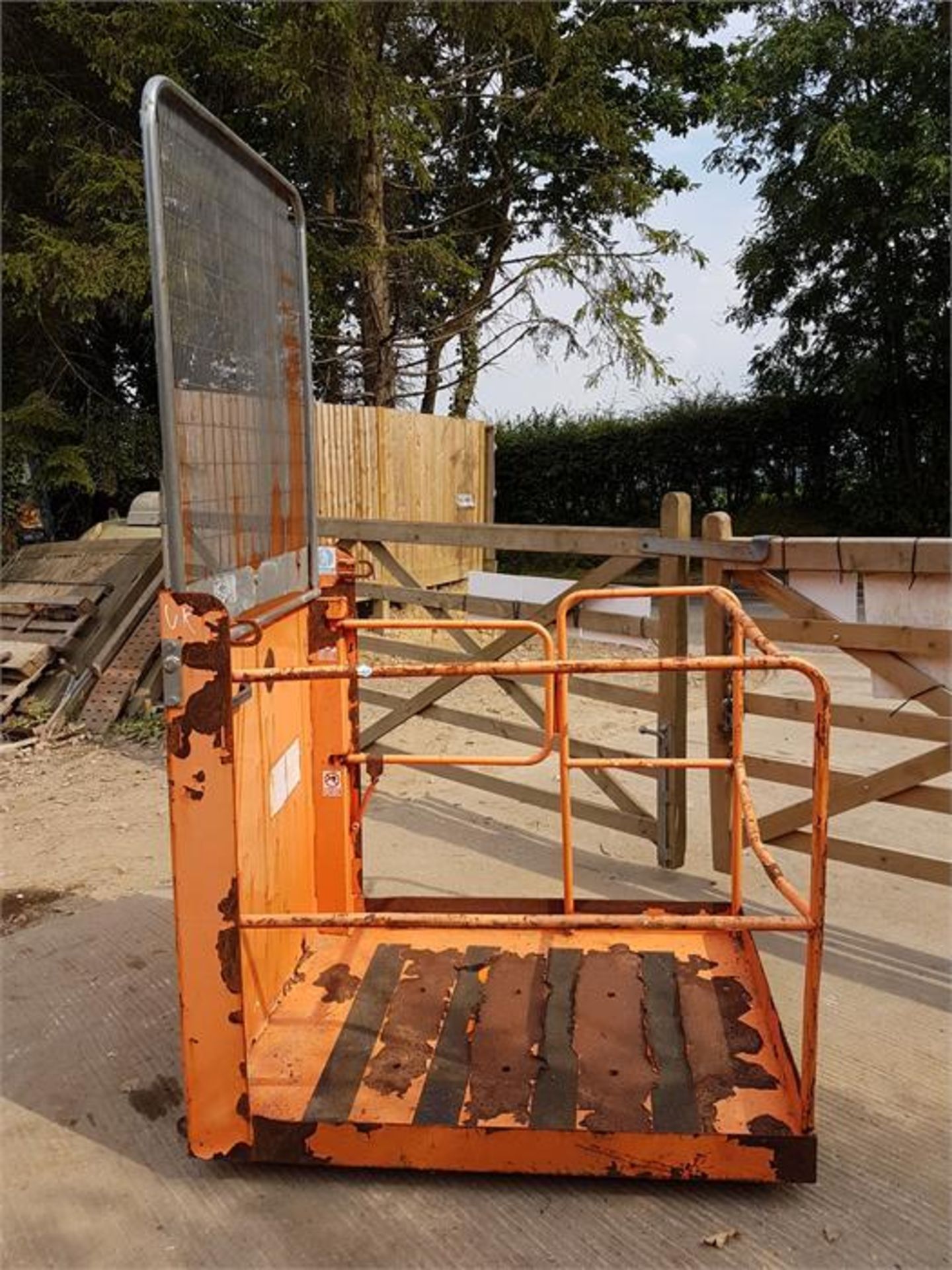 INVICTOR FORKLIFT MAN CAGE. - Bild 2 aus 3