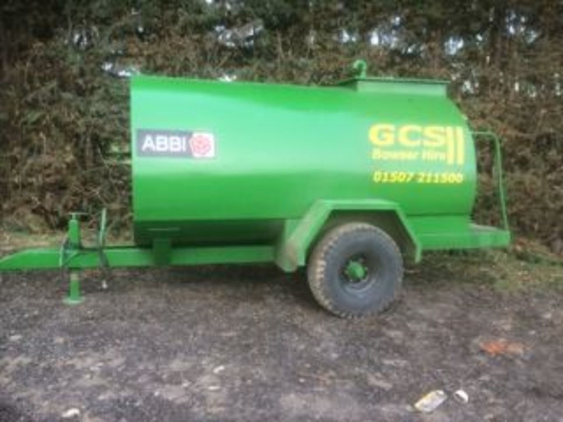 5000 LITRE BUNDED FUEL BOWSER C/W 12V PUISI PUMP. LOCATION: LINCOLN, UK - Bild 2 aus 3