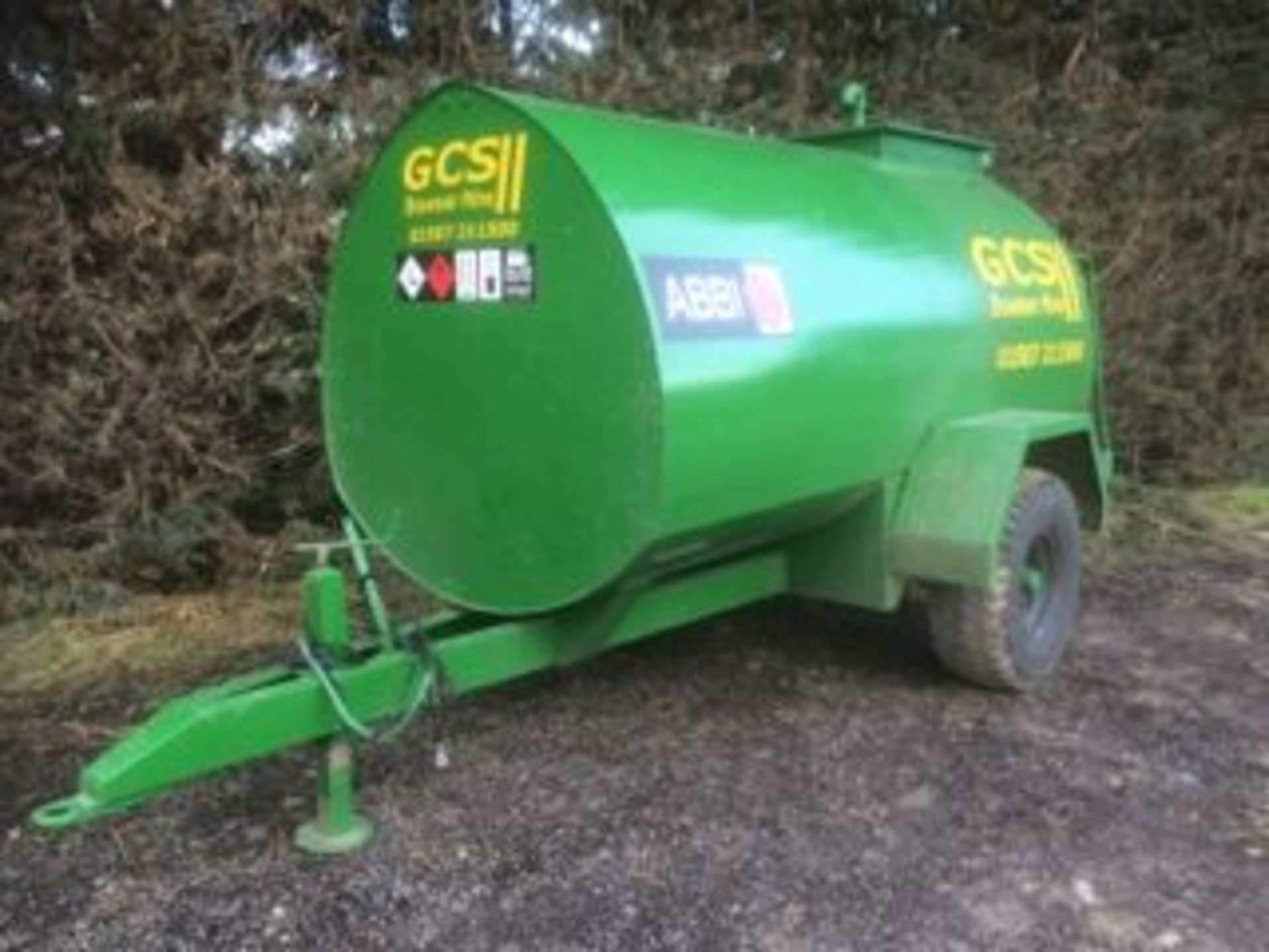 5000 LITRE BUNDED FUEL BOWSER C/W 12V PUISI PUMP. LOCATION: LINCOLN, UK