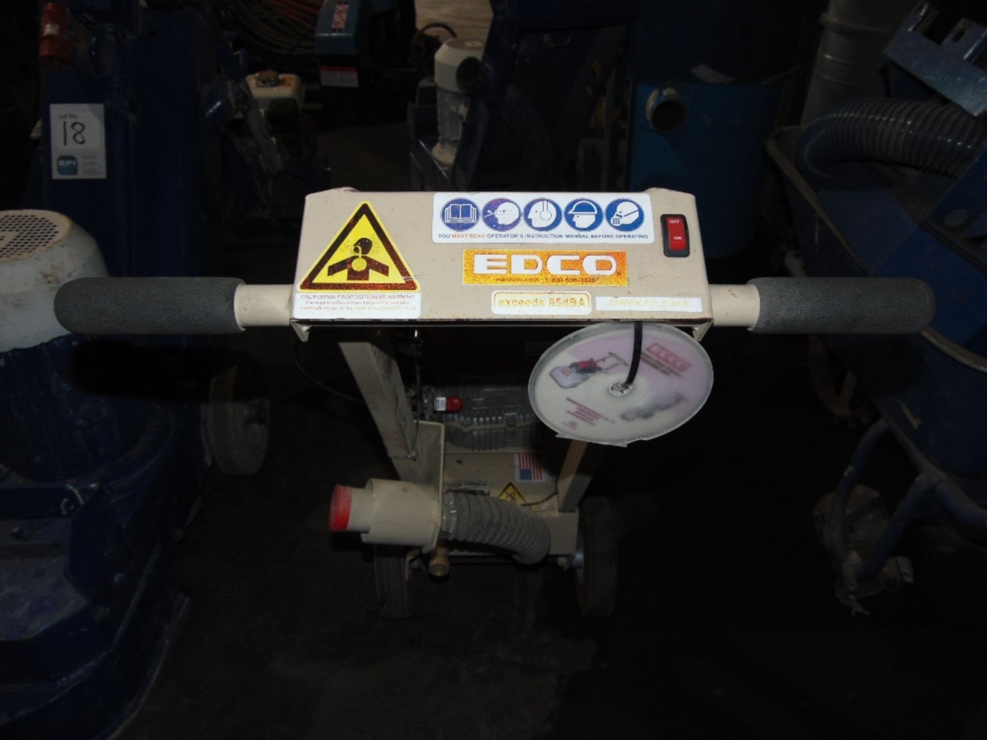 Edco TG10-11H Honda GXV 390 Petrol Engine Concrete Floor Grinder - Image 4 of 4