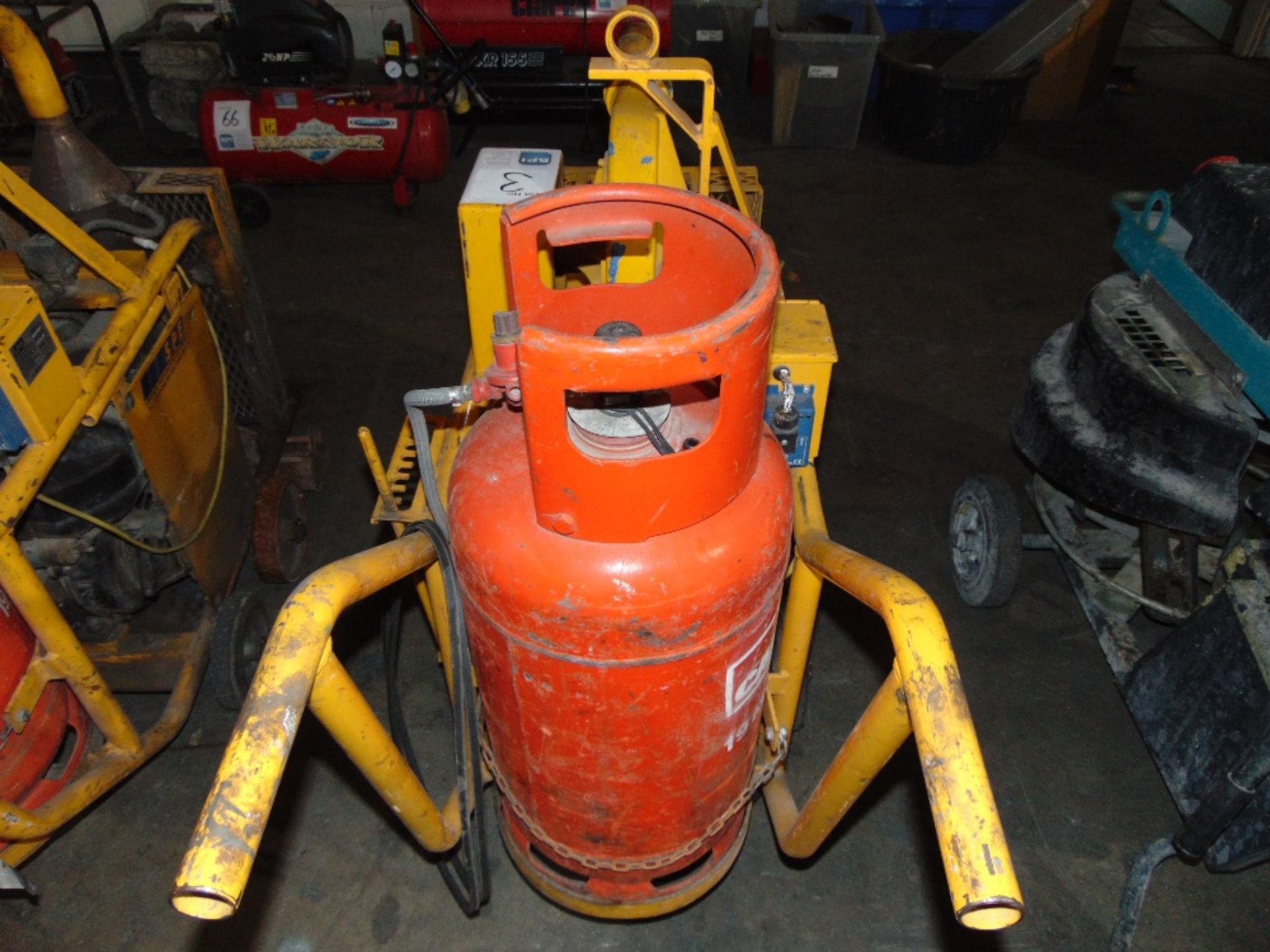 SPE HCA 520 Pedestrian Diesel Hot Compressed Air Concrete Floor Drier/Heater - Image 3 of 5