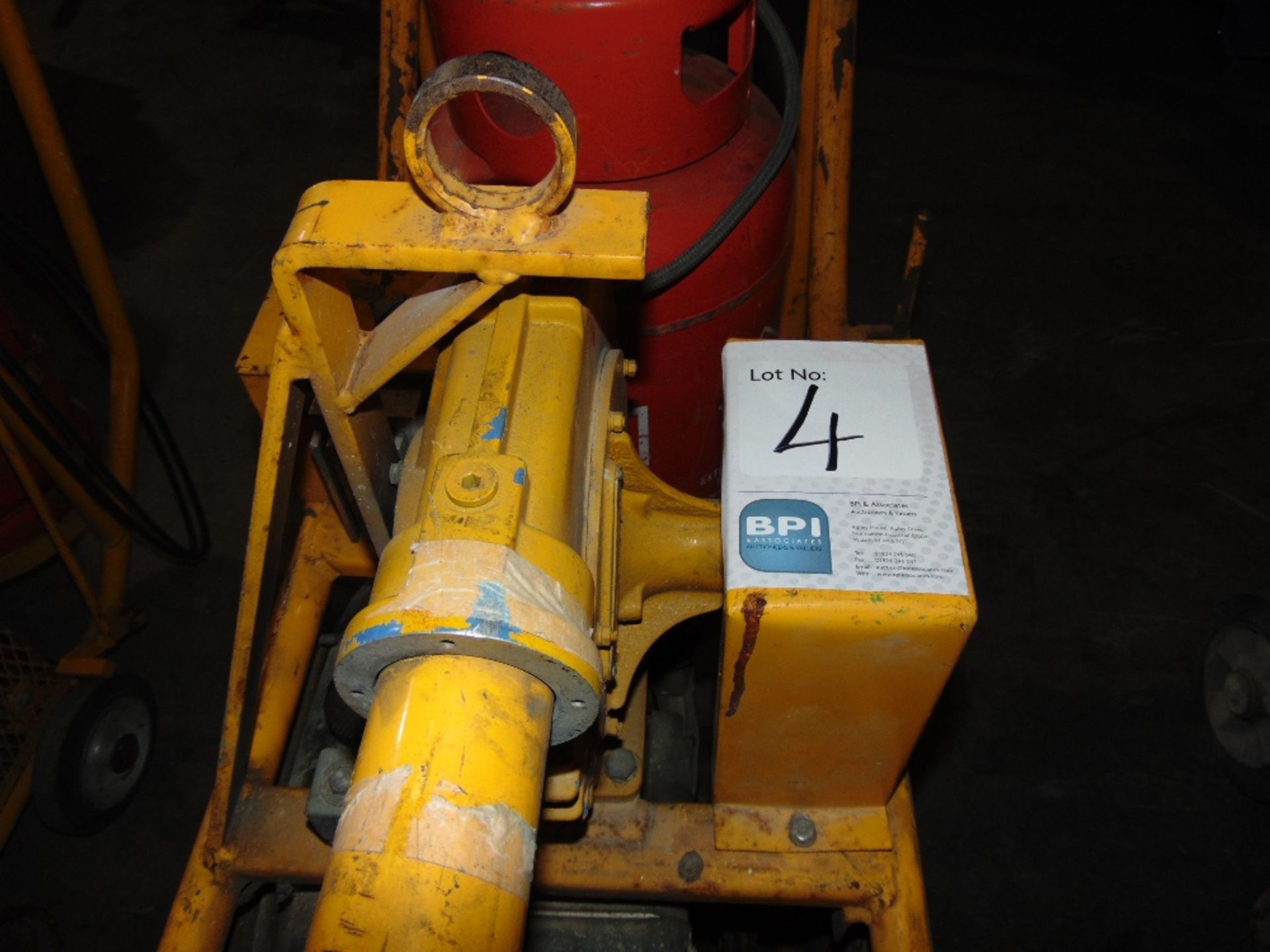 SPE HCA 520 Pedestrian Diesel Hot Compressed Air Concrete Floor Drier/Heater - Image 2 of 6