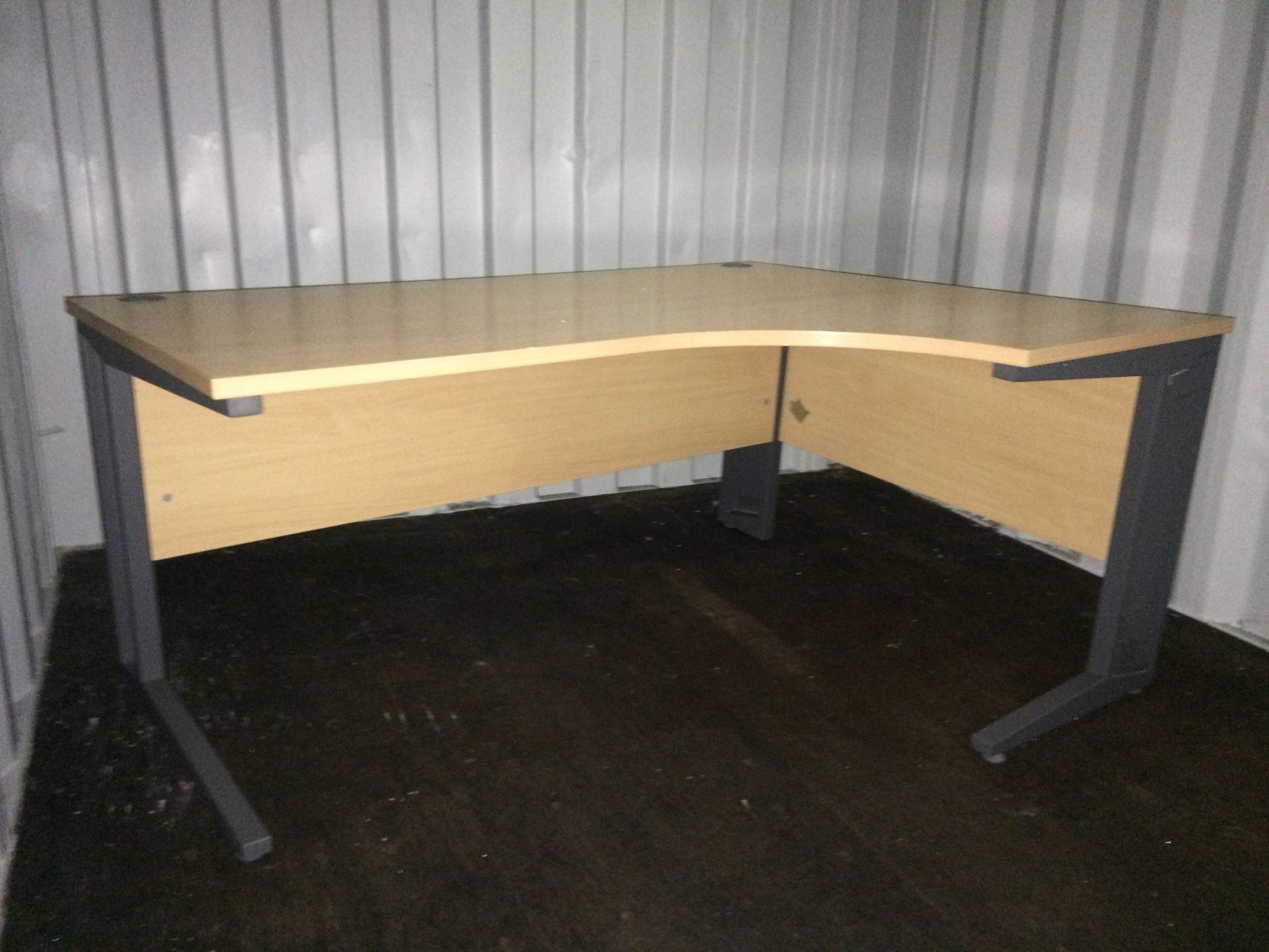 Corner Office Desk SIX (Height: 72cm / Length: 160cm / Width: 120cm            (1) - Image 3 of 3