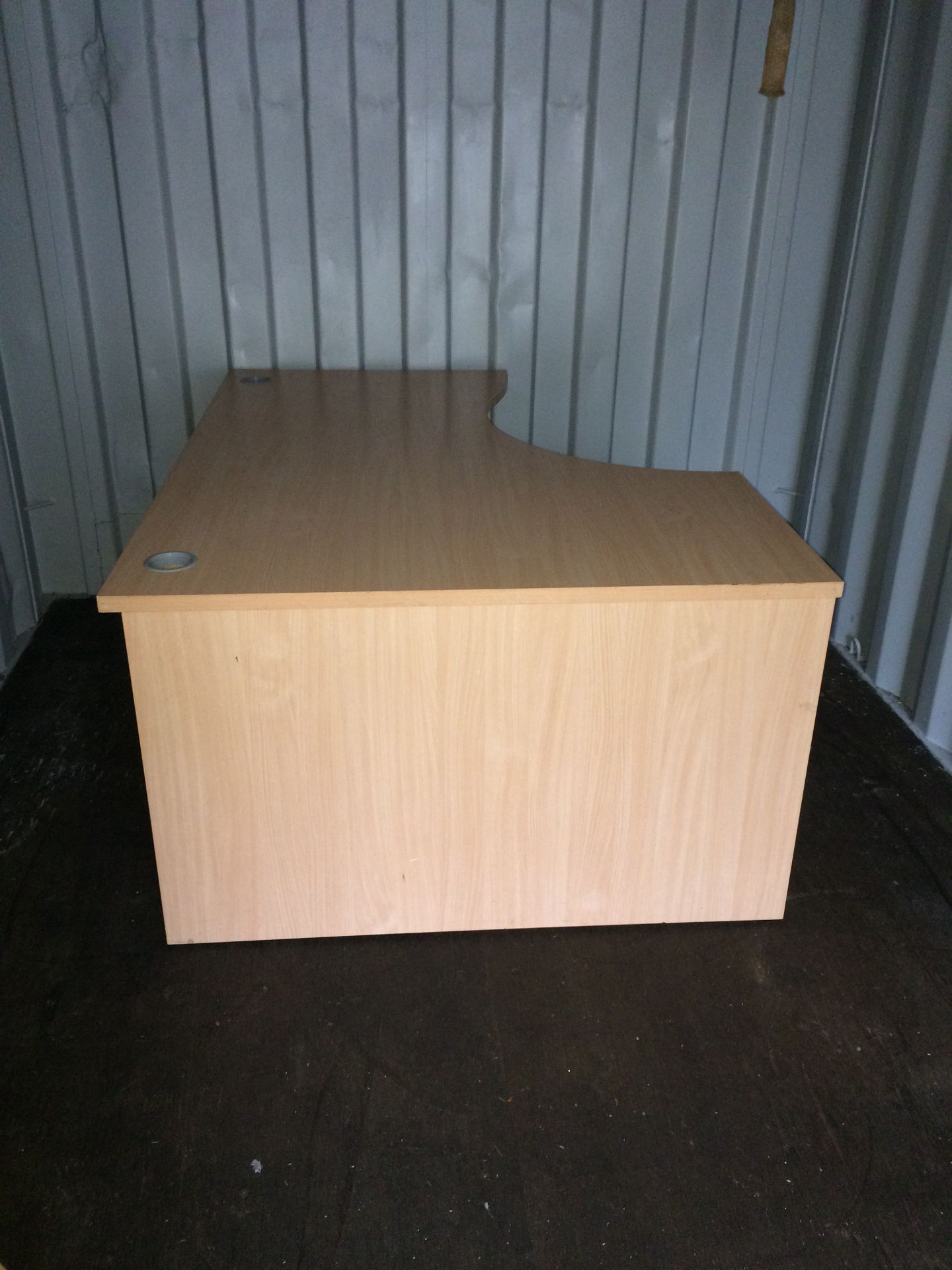 Corner Office Desk FIVE (Height: 72cm / Length: 160cm / Width: 120cm          (1) - Image 3 of 4