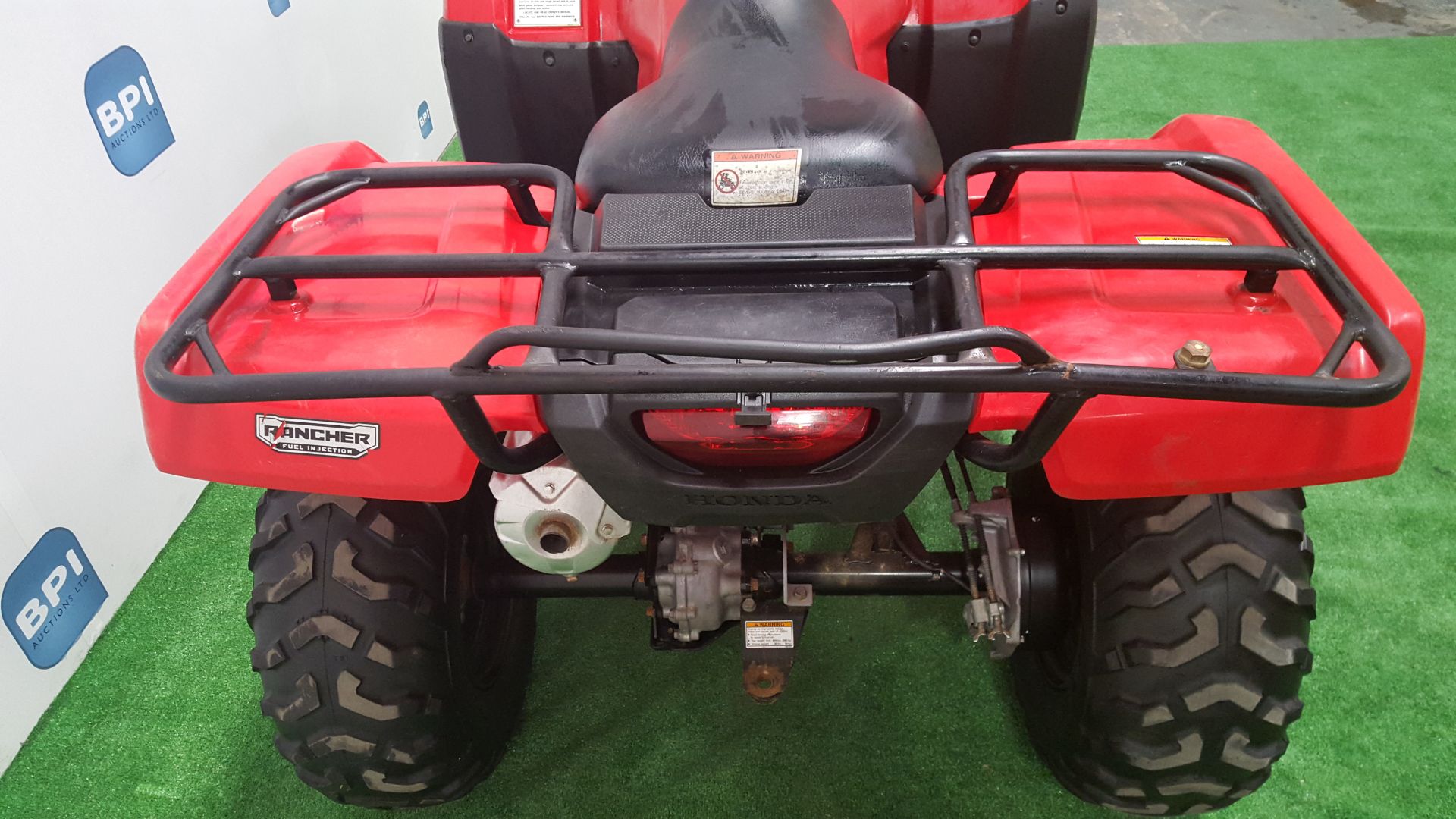 2014 Honda TRX420FM1E Fourtrax Rancher 4x4 Man - Image 5 of 6