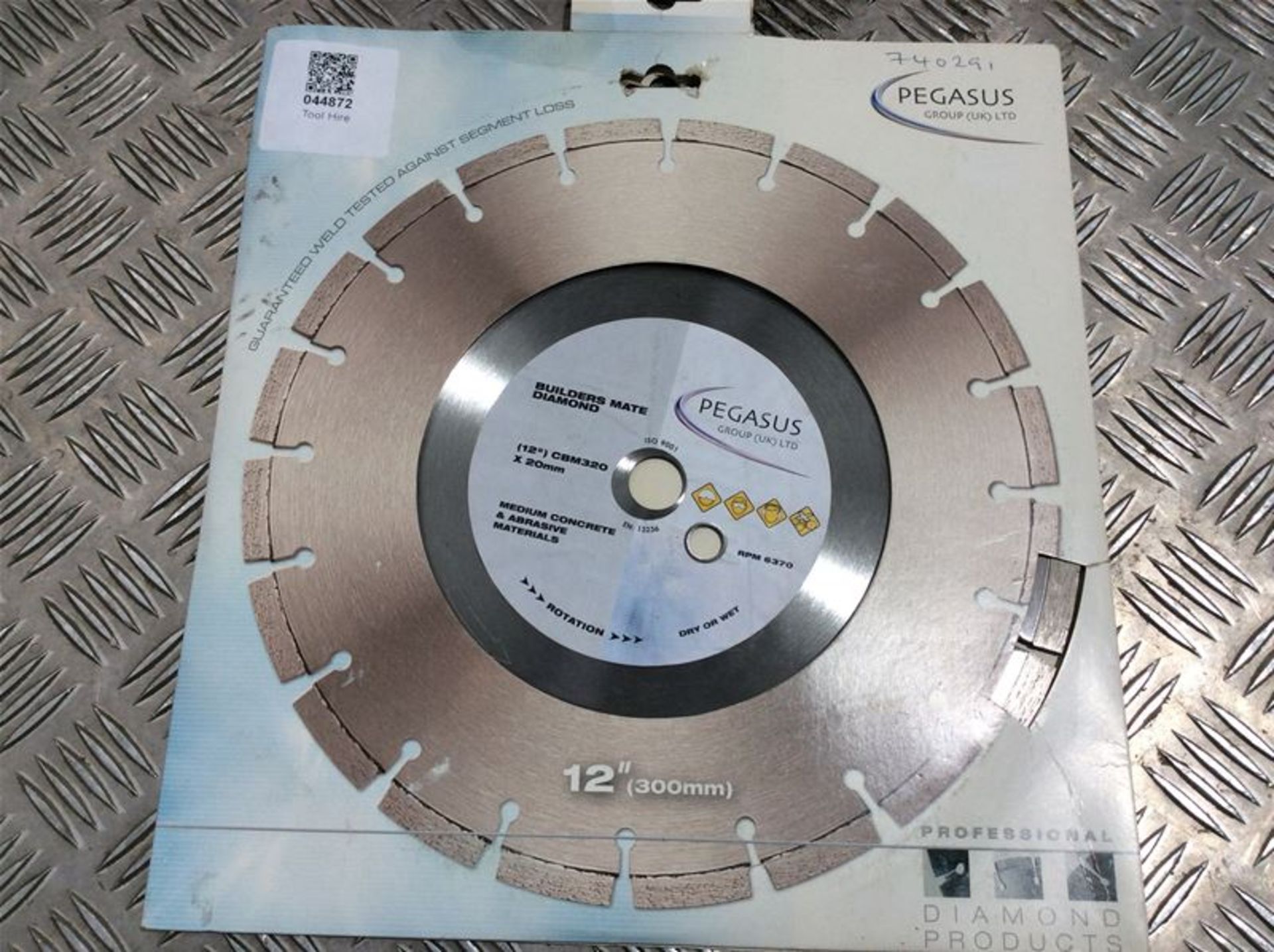 1X 300MM CONCRETE CUTTING DISC